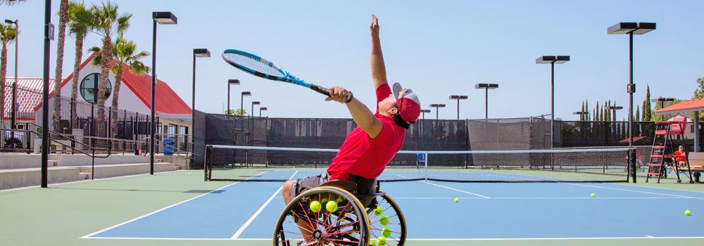 Adapted Athletics Wheelchair Tennis