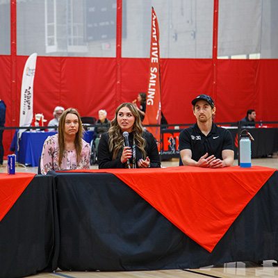 Representatives from Adapted Athletics, Aztec Adaptive Sports, and Adapted Sports Physical Therapy.