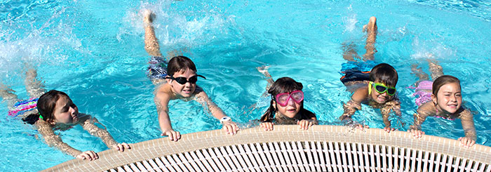 Children in the Pool