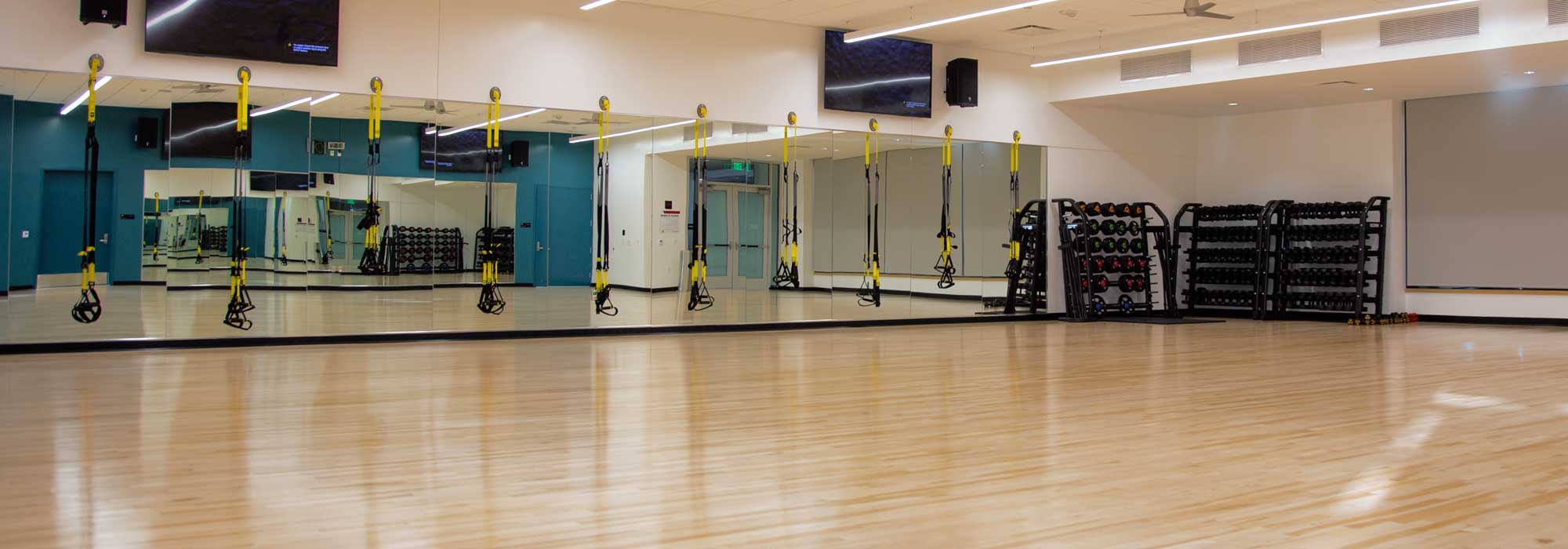 Group Fitness Studio Room