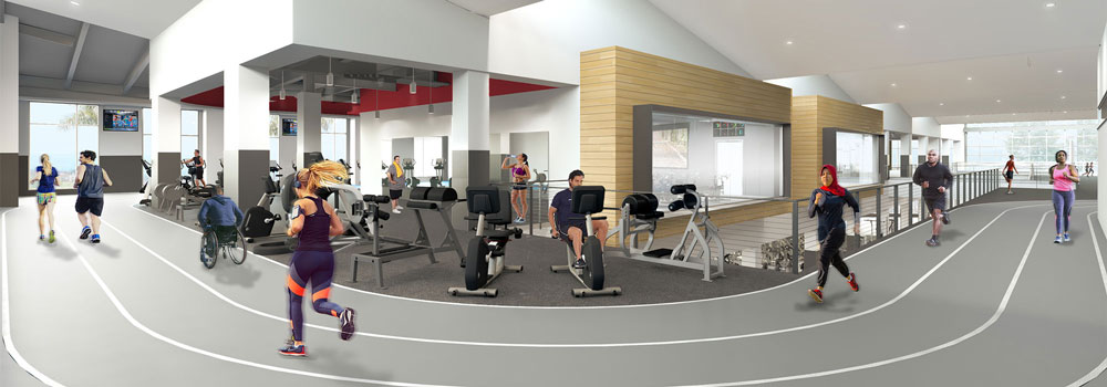 ARC Rendering - Track and Cardio Equipment