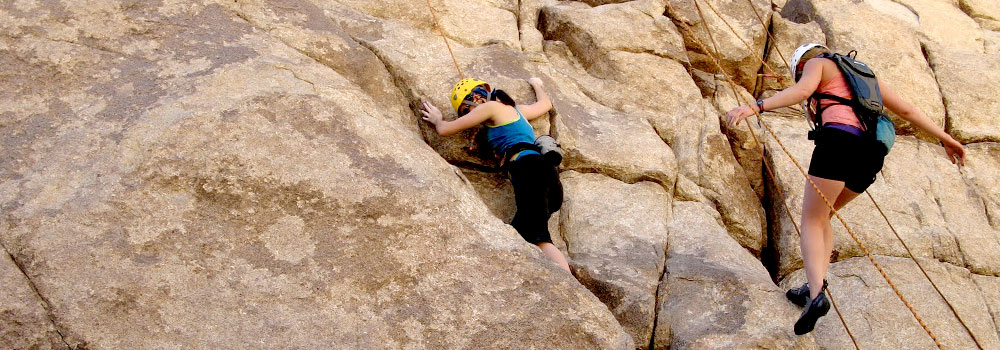 Joshua Tree National Park Intermediate Rock Climbing - ENS ONLY
