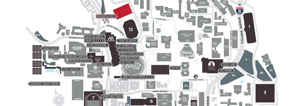 Credit Classes Location Map - Description in content