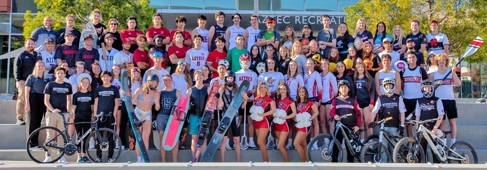 Members from all Sports Clubs - Group Photo